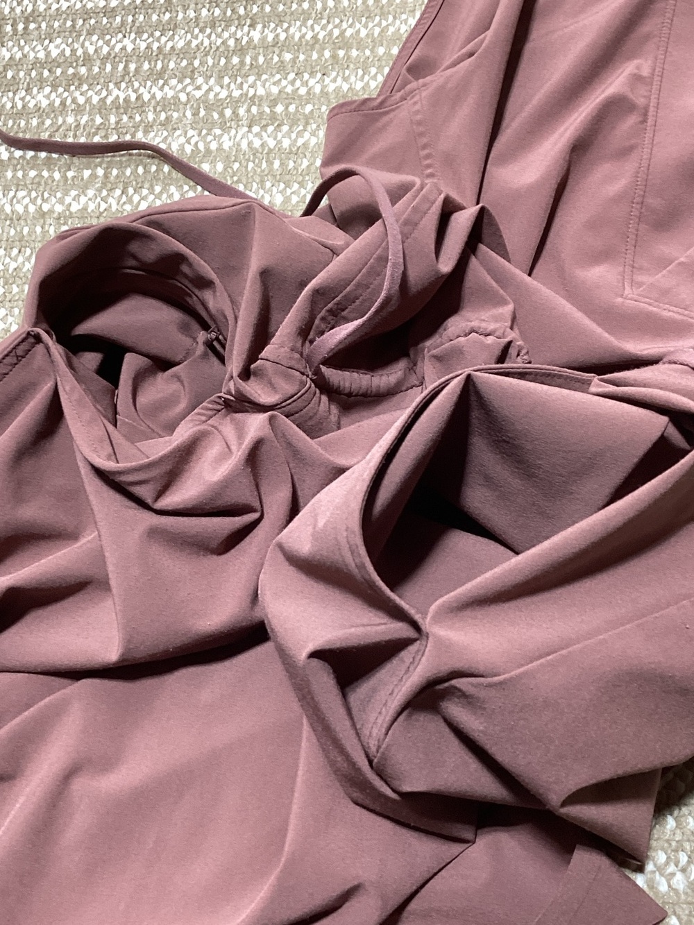 Athleta MT Sleeveless V-Neck Maxi Dress — Warm Brown - Picture 7 of 12